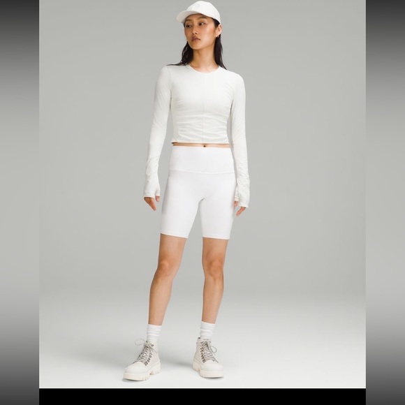 NWT Lululemon Tight Fit Cropped Long Sleeve - Picture 2 of 12